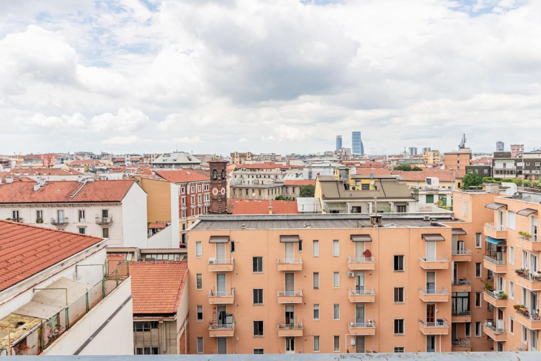 Homeby, Cozy Penthouse Apartment Milánó Kültér fotó